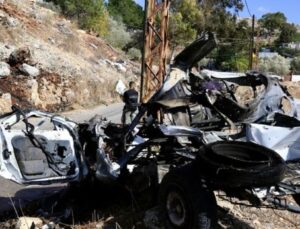 İsrail Lübnan’da bir aracı vurdu