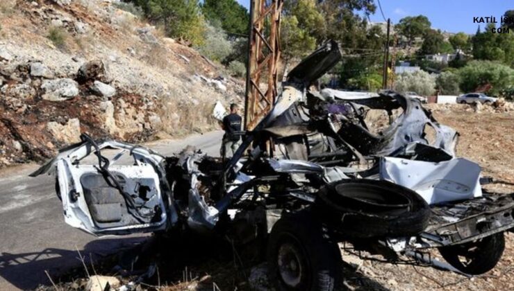 İsrail Lübnan’da bir aracı vurdu