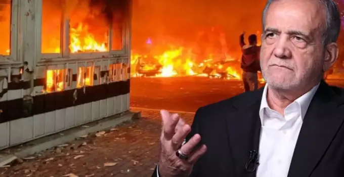 İran Cumhurbaşkanı Pezeşkiyan: “Düşman, eğitilmiş teröristleri ülkeye soktu”