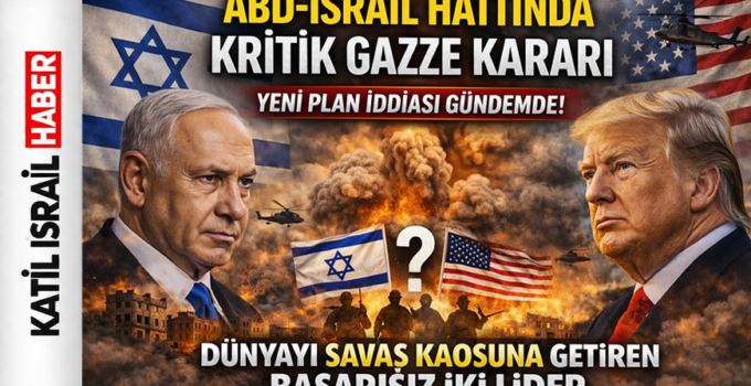 Gazze için ABD-İsrail planı mı devrede? Dünya bu iddiayı konuşuyor!