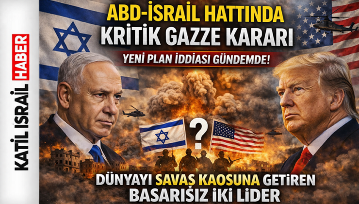 Gazze için ABD-İsrail planı mı devrede? Dünya bu iddiayı konuşuyor!