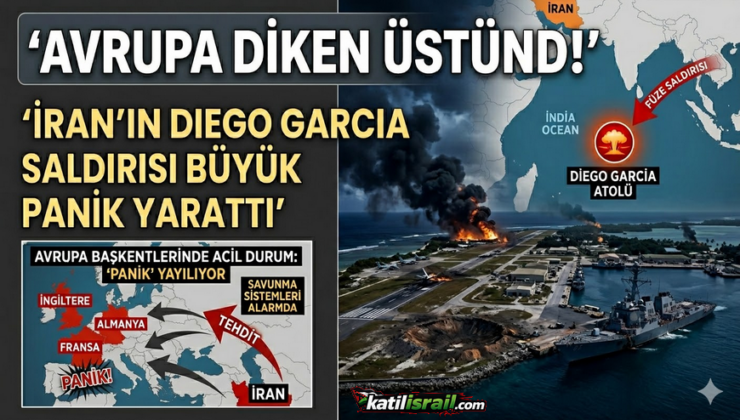 Skandal Saldırı! İran’dan Diego Garcia’ya Şok Füze Saldırısı!