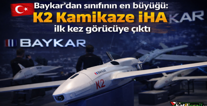 Baykar’dan sınıfının en büyüğü: K2 Kamikaze İHA ilk kez görücüye çıktı