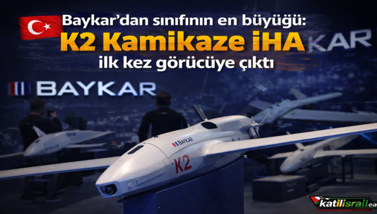 Baykar’dan sınıfının en büyüğü: K2 Kamikaze İHA ilk kez görücüye çıktı
