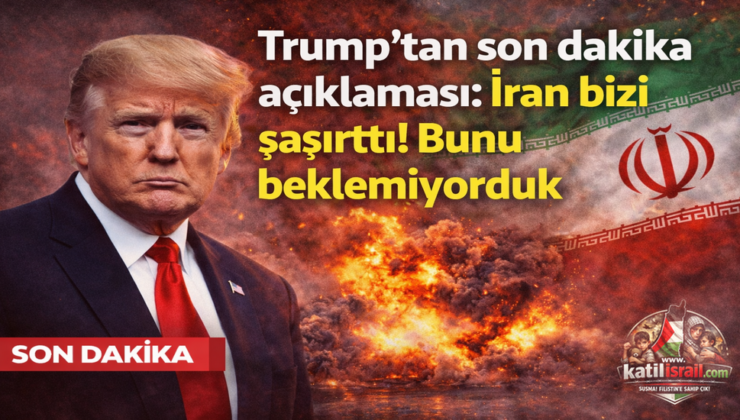 Trump’tan Kritik Çıkış: İran Hamlesi Washington’u Sarstı