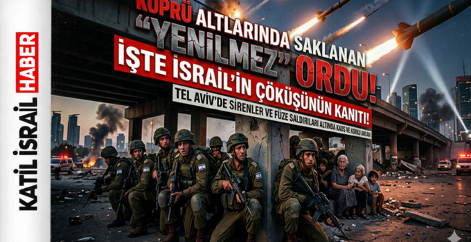 MAĞRUR ZALİMİN ÇARESİZLİĞİ: MAZLUMLARIN AHINDA BOĞULAN İSRAİL SIĞINAKLARA HAPSOLDU!