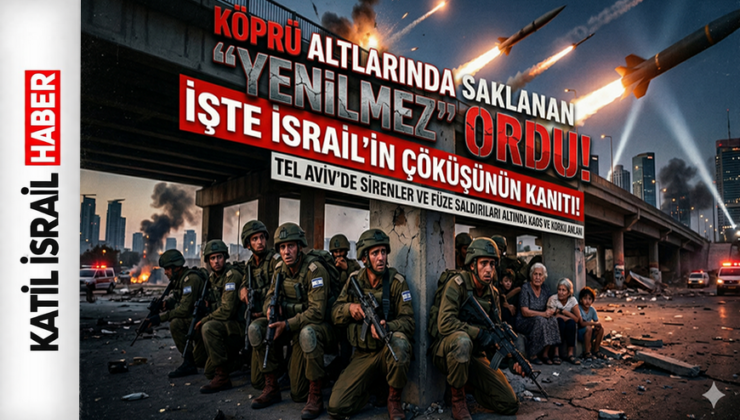 MAĞRUR ZALİMİN ÇARESİZLİĞİ: MAZLUMLARIN AHINDA BOĞULAN İSRAİL SIĞINAKLARA HAPSOLDU!