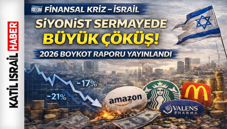 Siyonist Sermayede Büyük Çöküş! 2026 Boykot Raporu Yayınlandı