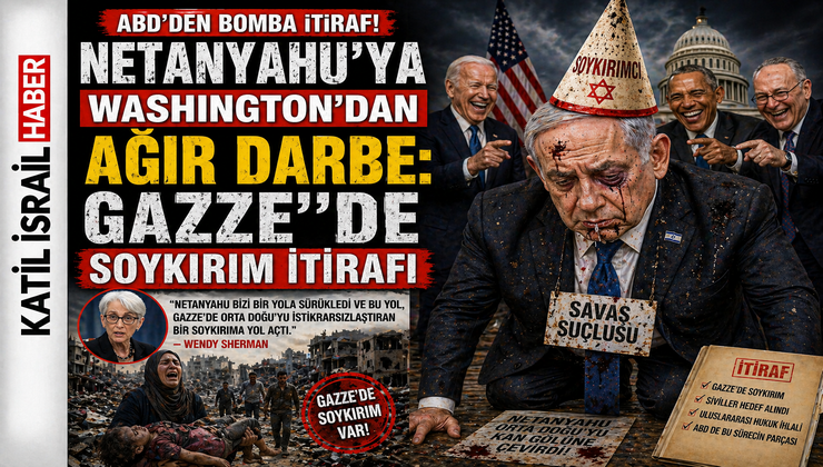 Netanyahu’ya Washington’dan Ağır Darbe: Gazze’de Soykırım İtirafı
