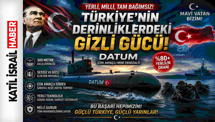 DATUM: Türkiye’nin Yerli ve Milli İlk Mini Denizaltısı Hakkında Her Şey