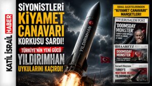şgalci İsrail'in yıllardır bölgede yürüttüğü zorbalığa karşı, Türkiye’den uykuları kaçıracak bir hamle geldi. İstanbul'da düzenlenen SAHA 2026 fuarında ilk kez görücüye çıkan yerli balistik füze YILDIRIMHAN, sadece bir teknoloji harikası değil, aynı zamanda mazlumun sesi, zalimin ise en büyük kabusu oldu. İsrail basınında "Kıyamet Canavarı" olarak adlandırılan bu yerli dev, Tel Aviv’de panik butonuna basılmasına neden oldu.