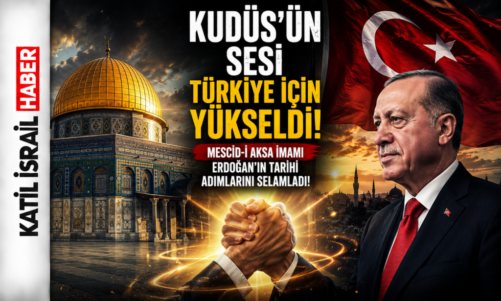 "Kudüs'ün özgürlüğü için atılan her adım, Mescid-i Aksa'nın minberinden yankılanmaya devam ediyor."