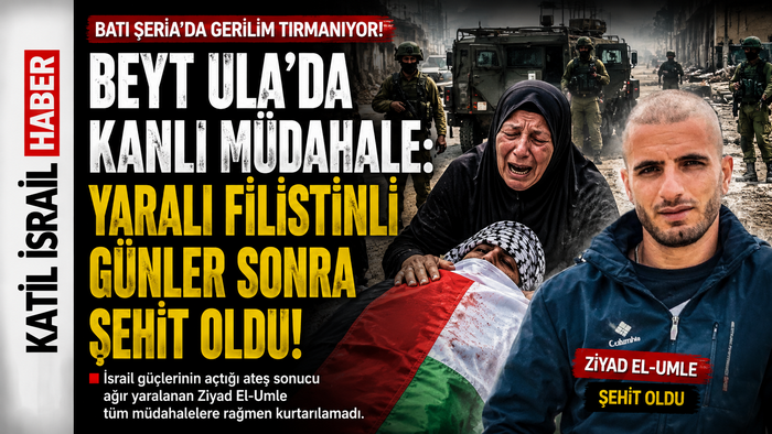 Ayrım Duvarında Kanlı Müdahale: Yaralı Kurtulan Filistinli Genç Hayatını Kaybetti