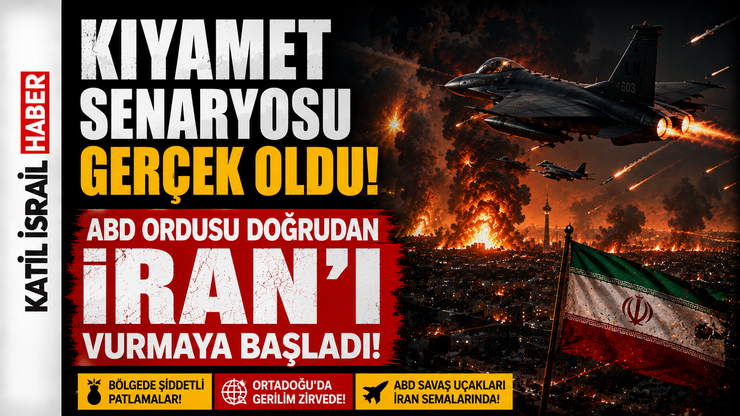 Kıyamet Senaryosu Gerçek Oldu!  ABD ordusu doğrudan İRAN’I vurmaya başladı!